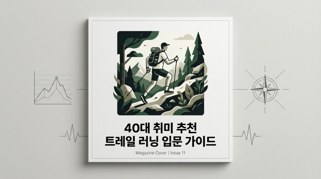 40대 취미 추천 트레일 러닝 입문 가이드