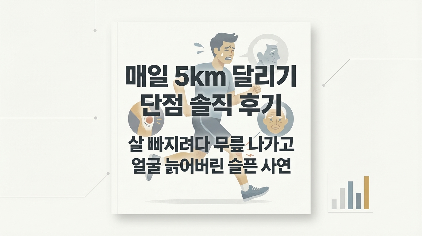 매일 5km 달리기 단점 솔직 후기