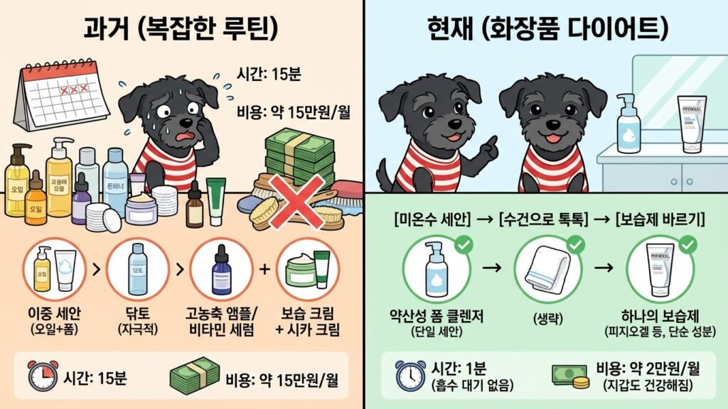 화장품 다이어트