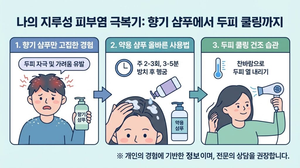 나의 지루성 피부염 극복기