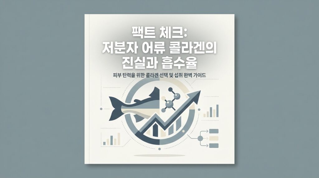 저분자 피쉬 콜라겐 효능 흡수율 진실 팩트체크: 피부 탄력 위해 먹는 콜라겐 고르는 법과 섭취 시간 완벽 가이드 2 저분자 피쉬 콜라겐 효능 흡수율 진실 팩트체크