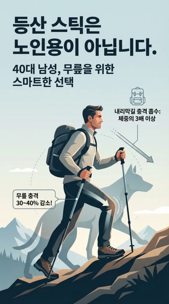 등산 스틱의 용도