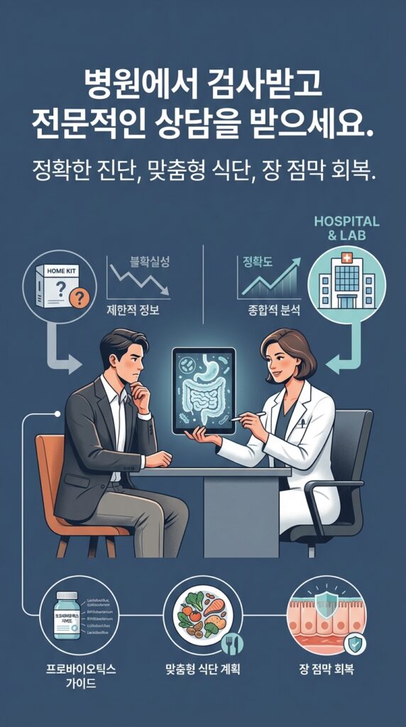 병원에서 검사받으세요