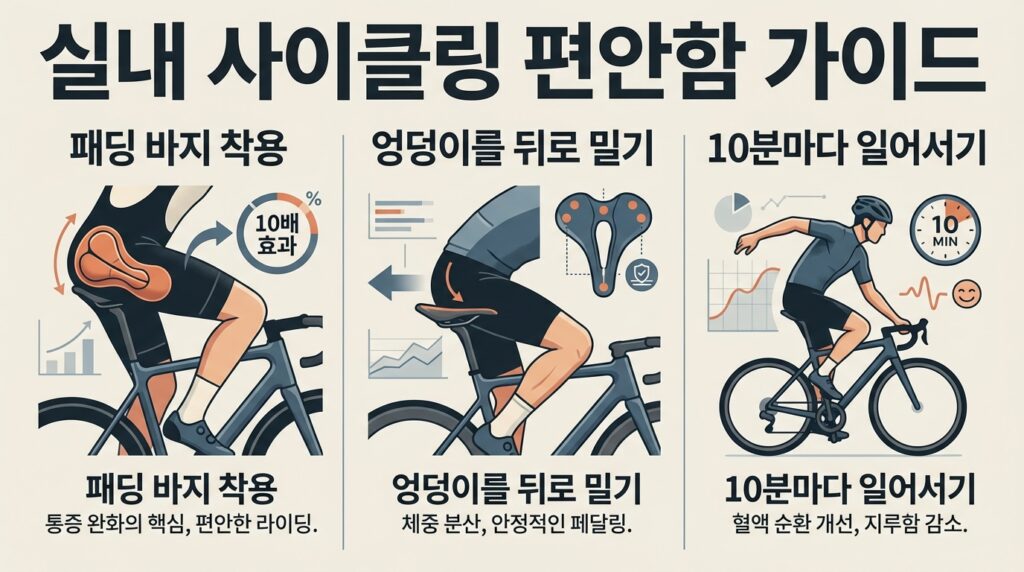 실내 사이클 다이어트 요령