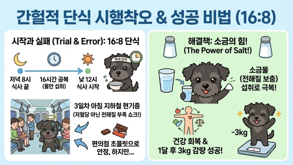 간헐적 단식 시행 착오