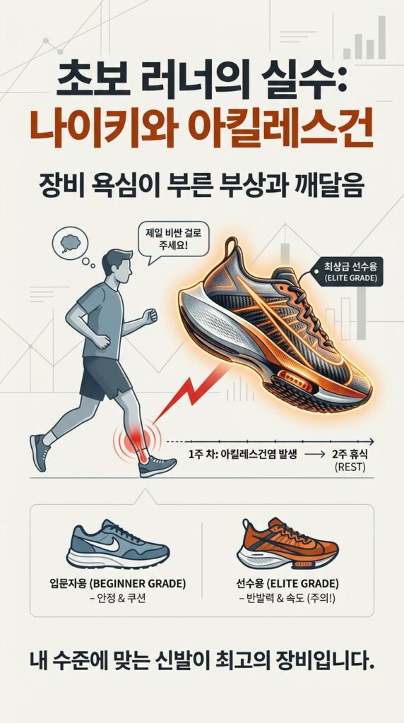 나이키 러닝화 등급 종결: 입문용 페가수스부터 카본화까지, 호구 잡히지 않고 내 발에 맞는 신발 고르는 법