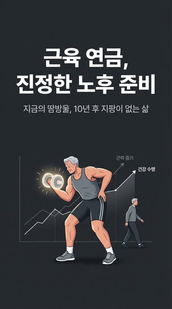 40대 근감소증 예방 헬스 루틴: 허리 디스크 없이 안전하게 근육량 지키는 현실적인 3분할 운동법 7 근육은 노후연금