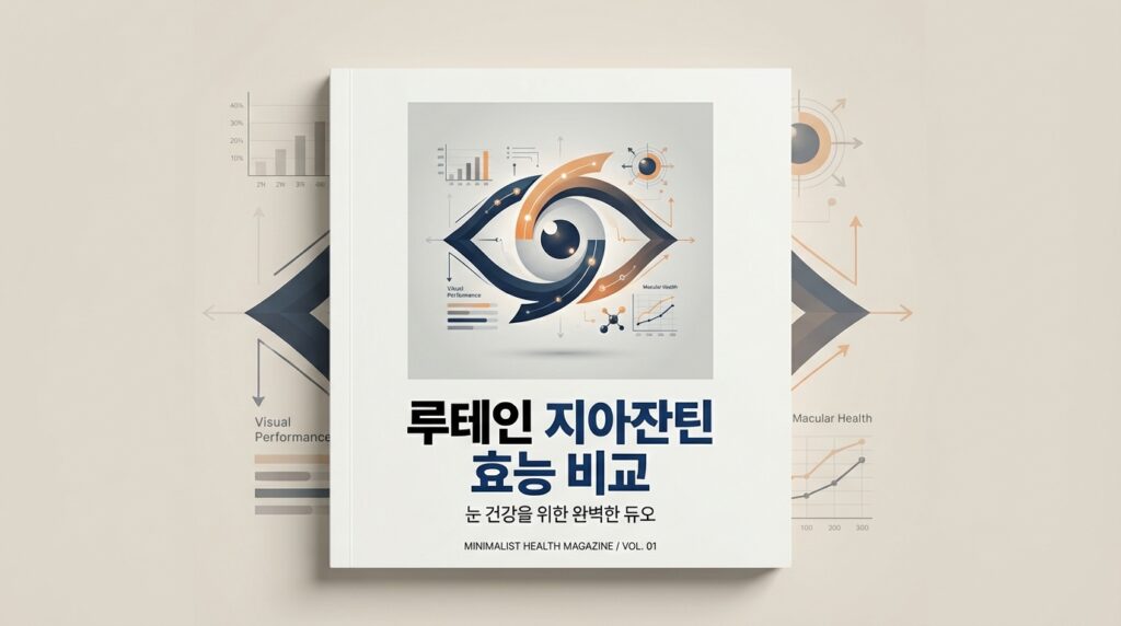 루테인 지아잔틴 효능 비교