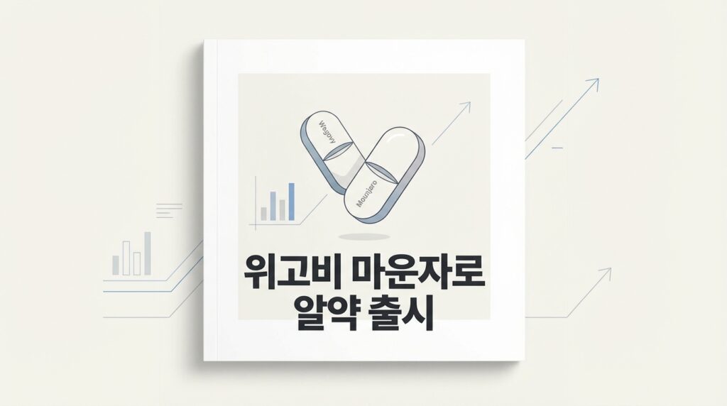 위고비 마운자로 알약 출시