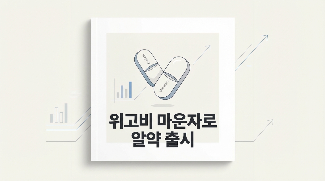 위고비 마운자로 알약 출시