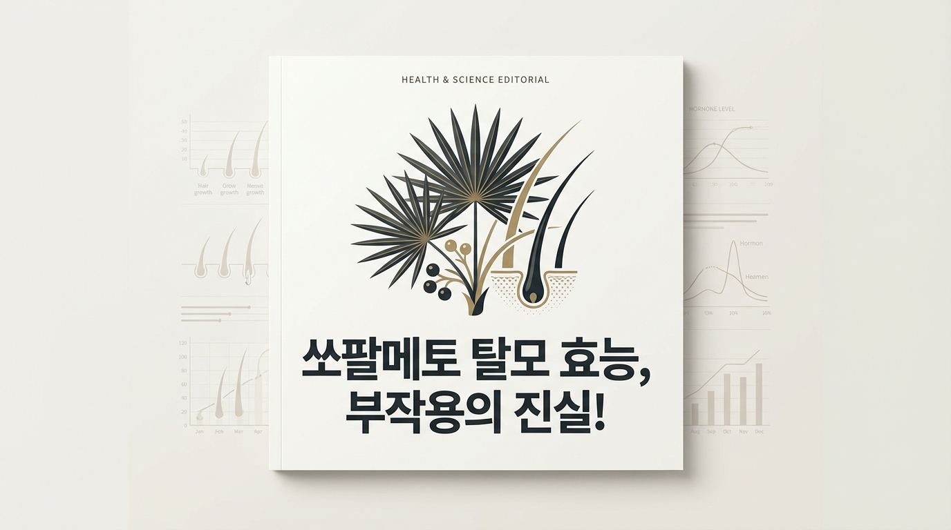 쏘팔메토 탈모 효능, 부작용의 진실!