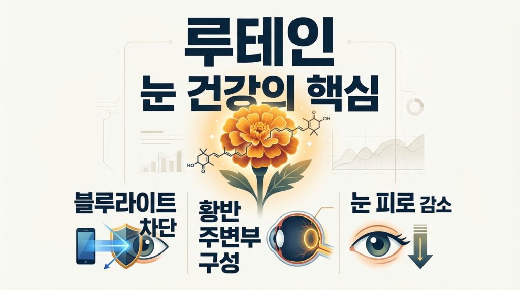 눈의 선글라스, 루테인의 정체