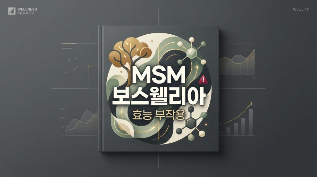 러닝 후 무릎 시큰거릴 때, MSM 보스웰리아 효능 부작용 완벽 정리 (같이 먹어도 될까?) 2 MSM 보스웰리아 효능 부작용 메인 표지 이미지