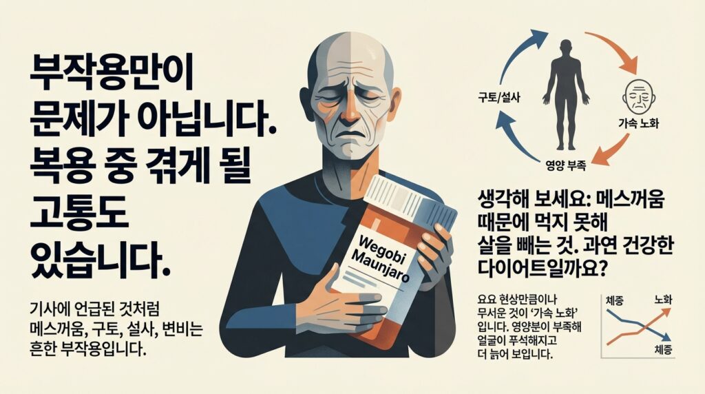 위고비 마운자로 부작용