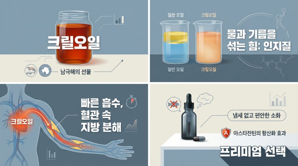 지방을 녹이는 오일, 크릴오일의 반전